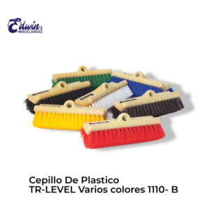 CEPILLO DE PLASTICO TR-LEVEL VARIOS COLORES