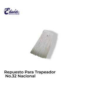 REPUESTO P/TRAPEADOR NO.32 NACIONAL