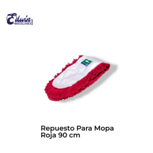 REPUESTO P/MOP 90 CM ROJA