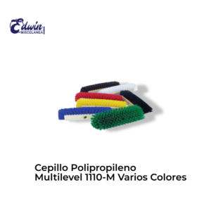 CEPILLO DE POLIPROPILENO MULTILEVEL 1110-M VARIS COLORES