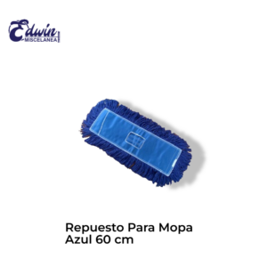 REPUESTO P/MOPA AZUL 60 CM