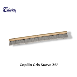 CEPILLO GRIS SUAVE 36" 1836