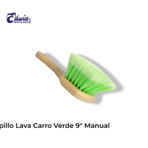 CEPILLO LAVA CARROS VERDE 9" MANUAL