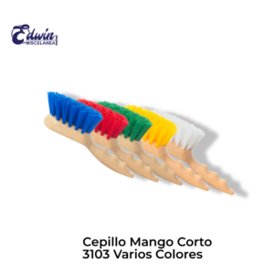 CEPILLO MANGO CORTO 3103 VARIOS COLORES